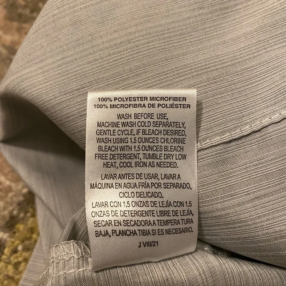 Mainstays Grey/Silver Shimmer Bed Sheet Set